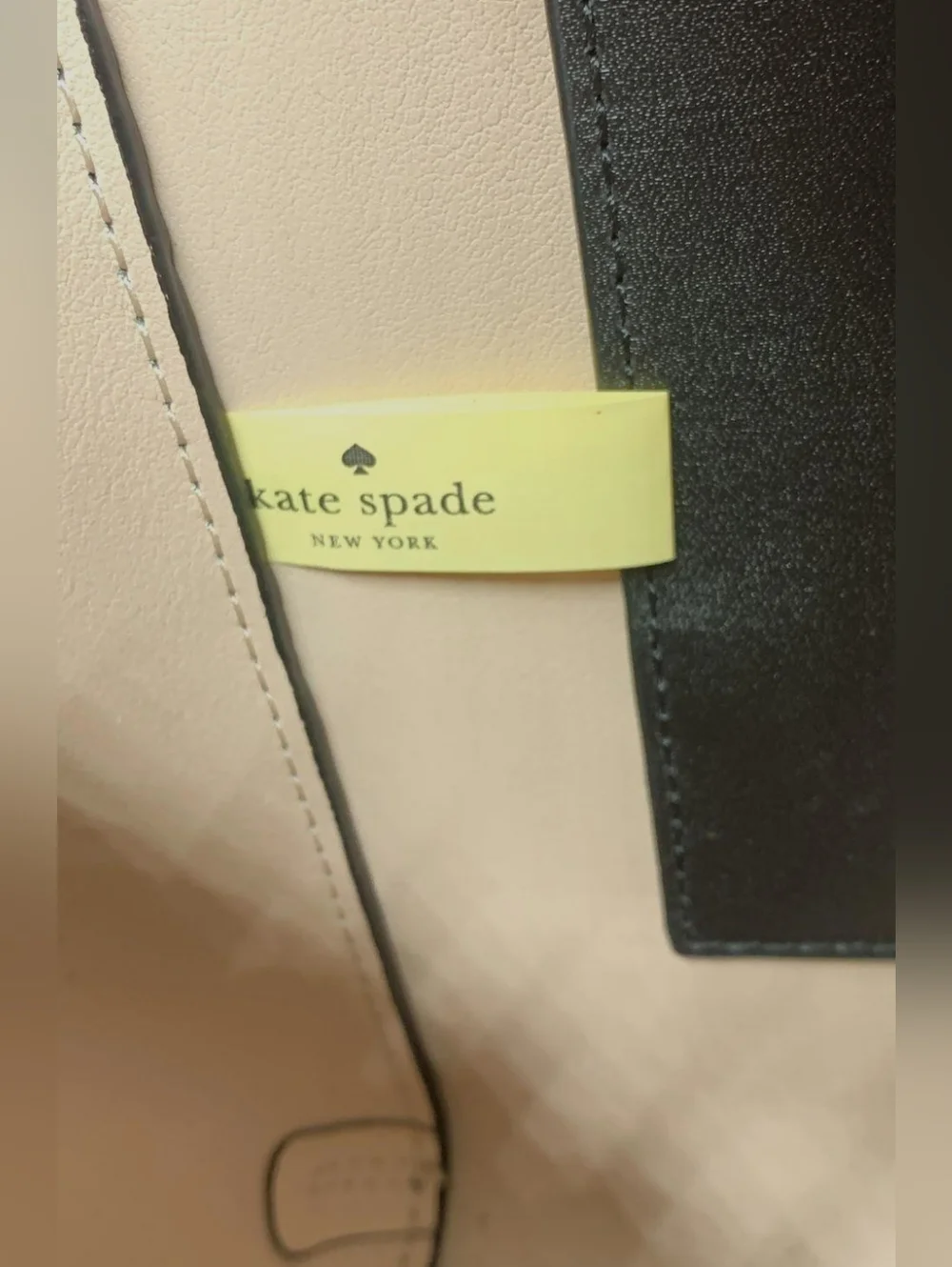 Kate spade Tote Bag 2WAY Leather Black & Pink